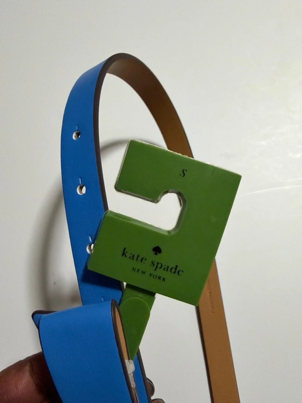 Kate Spade bow belt with spade size S